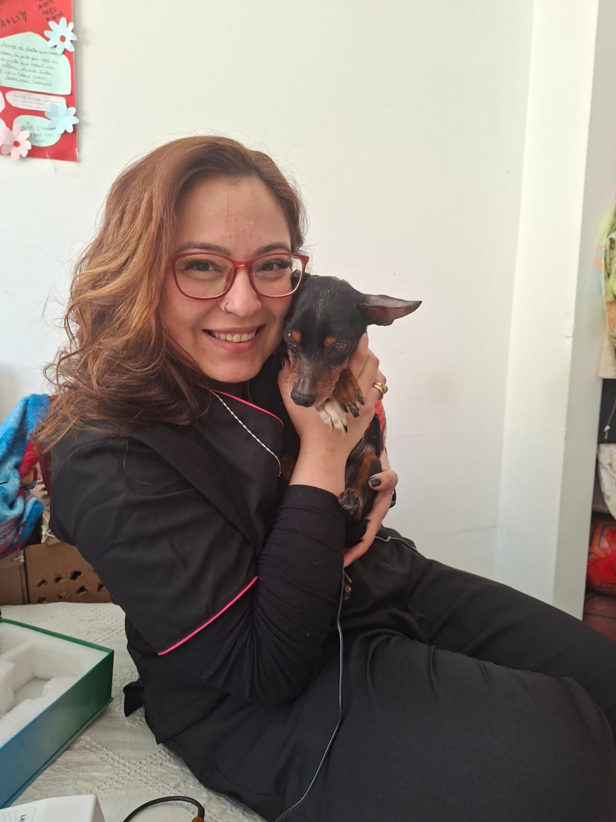 Debora em procedimento especializado
